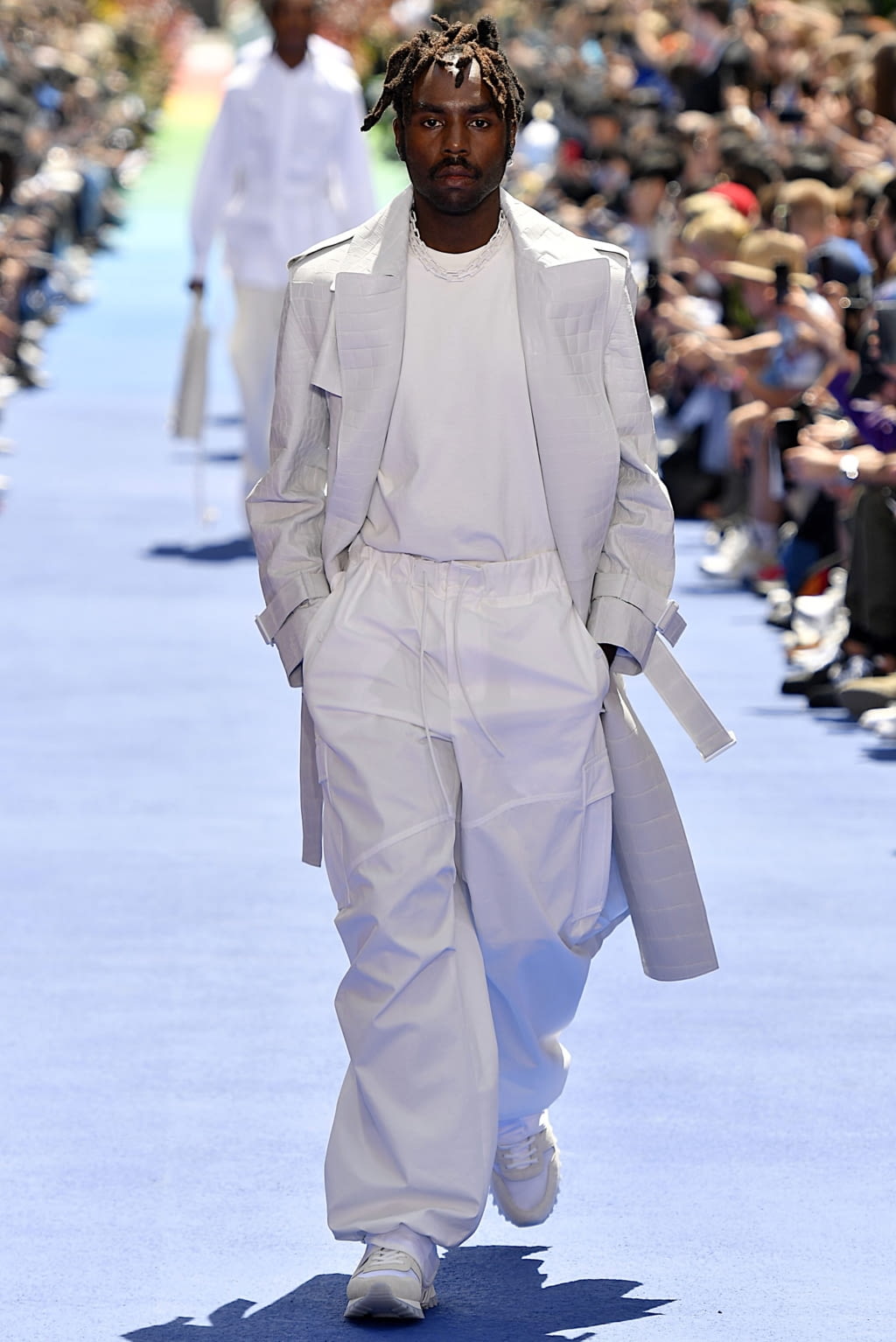 Fashion Week Paris Spring/Summer 2019 look 10 de la collection Louis Vuitton menswear