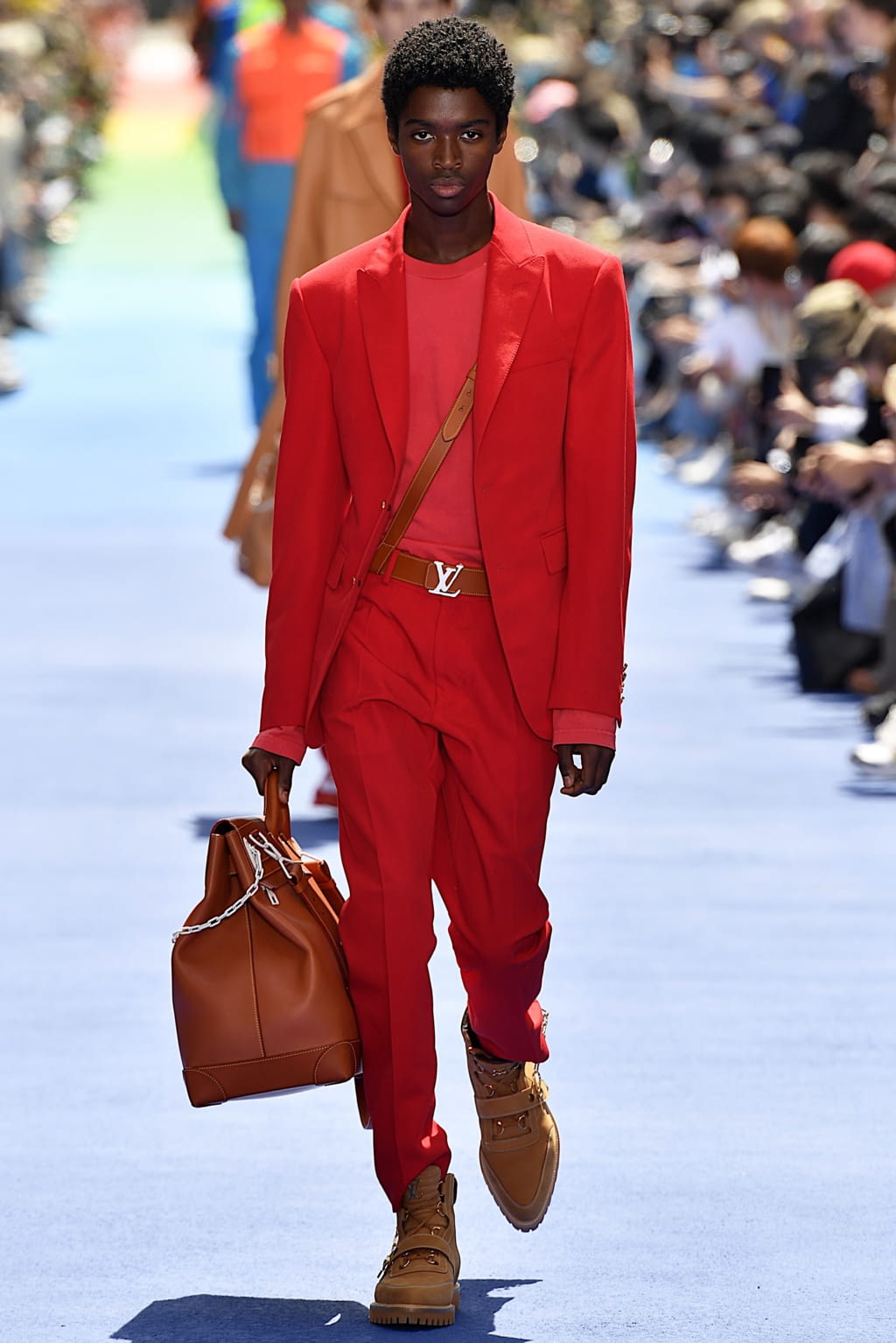 Fashion Week Paris Spring/Summer 2019 look 36 from the Louis Vuitton collection menswear