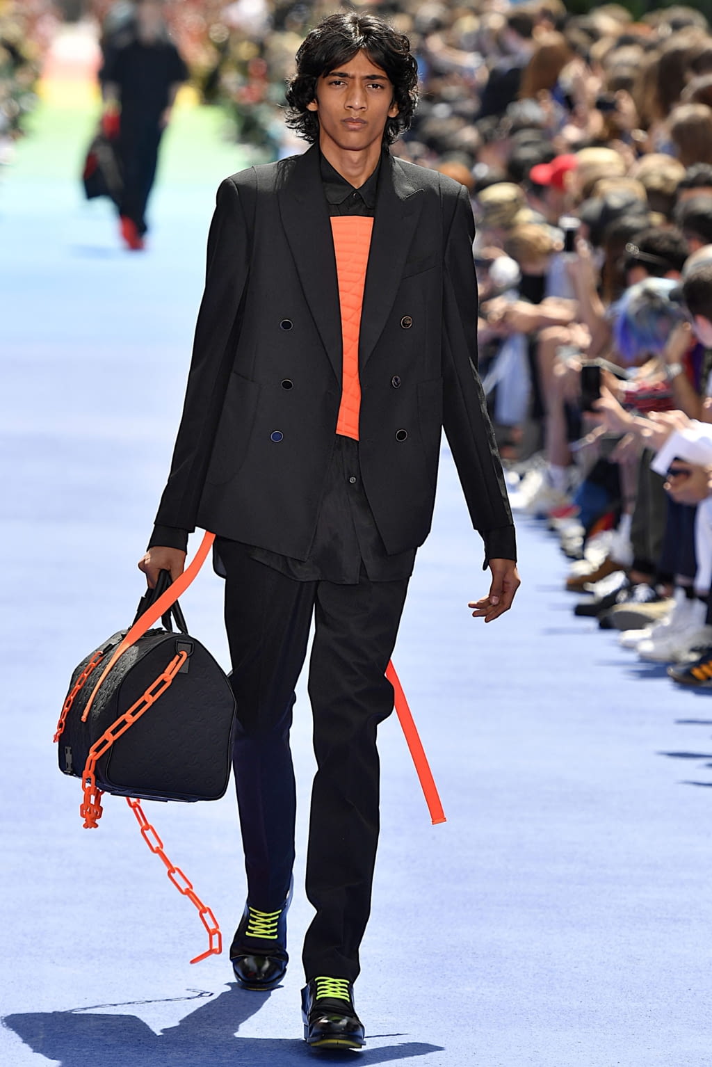 Fashion Week Paris Spring/Summer 2019 look 45 from the Louis Vuitton collection 男装