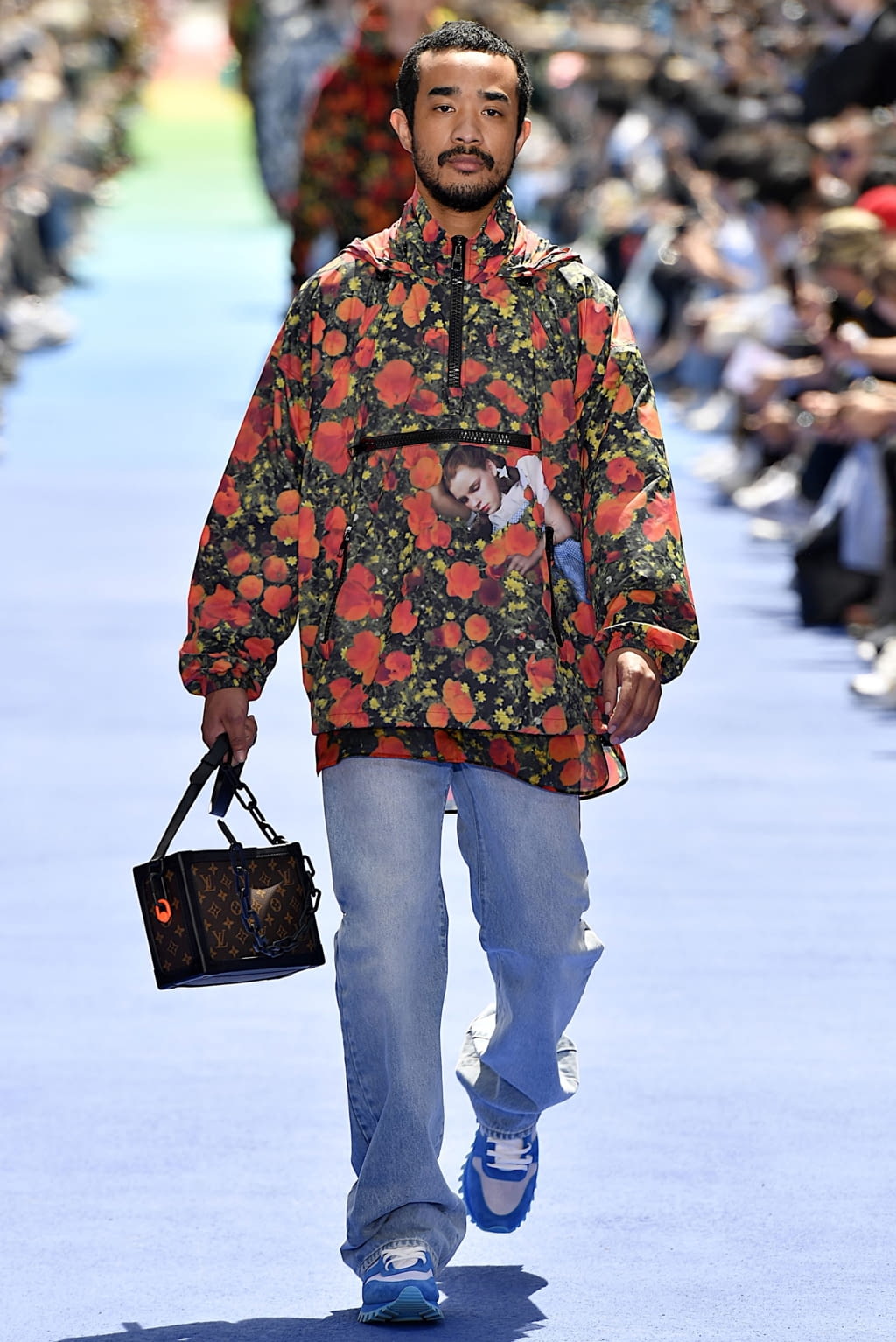 Fashion Week Paris Spring/Summer 2019 look 50 from the Louis Vuitton collection menswear