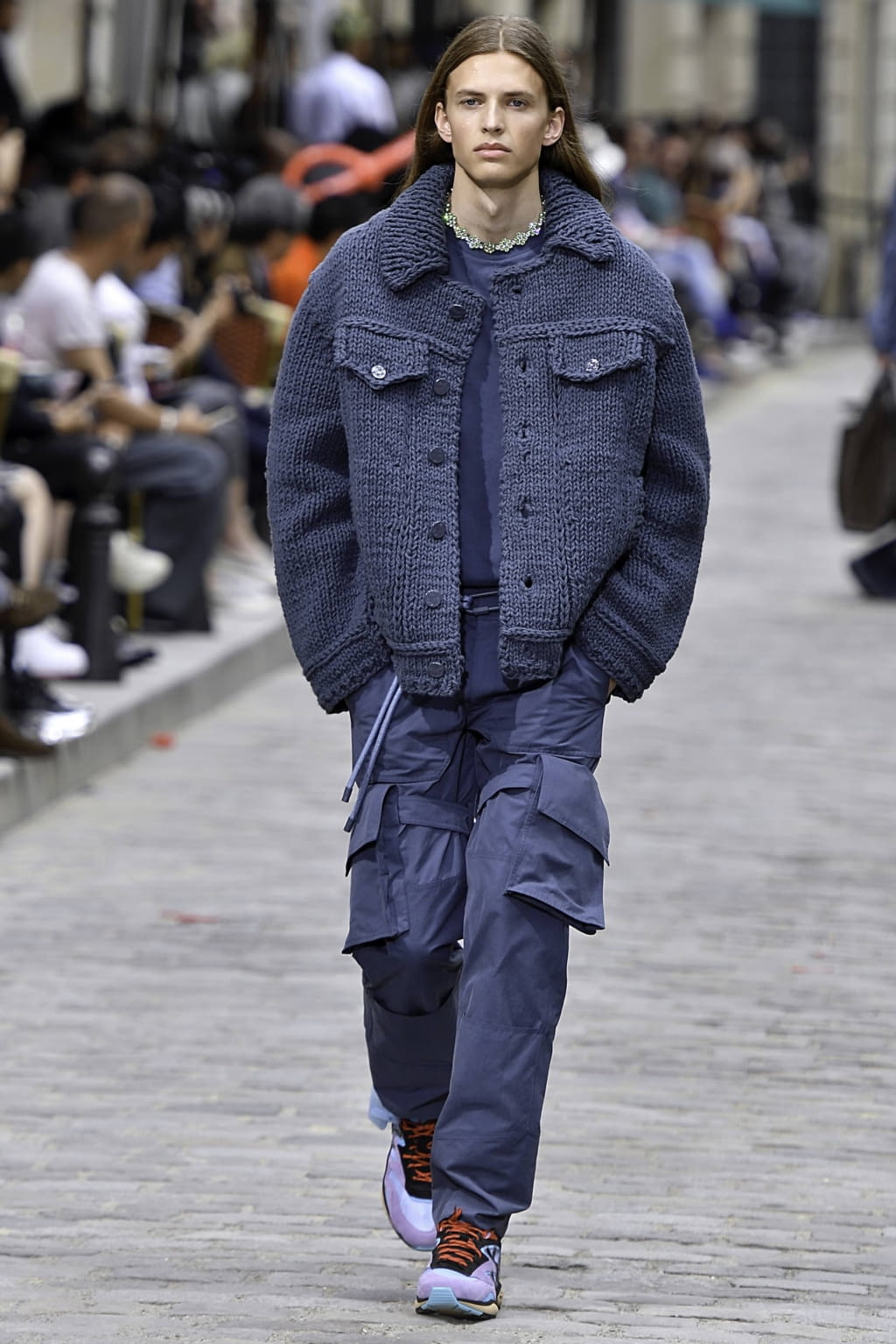 Fashion Week Paris Spring/Summer 2020 look 39 from the Louis Vuitton collection 男装