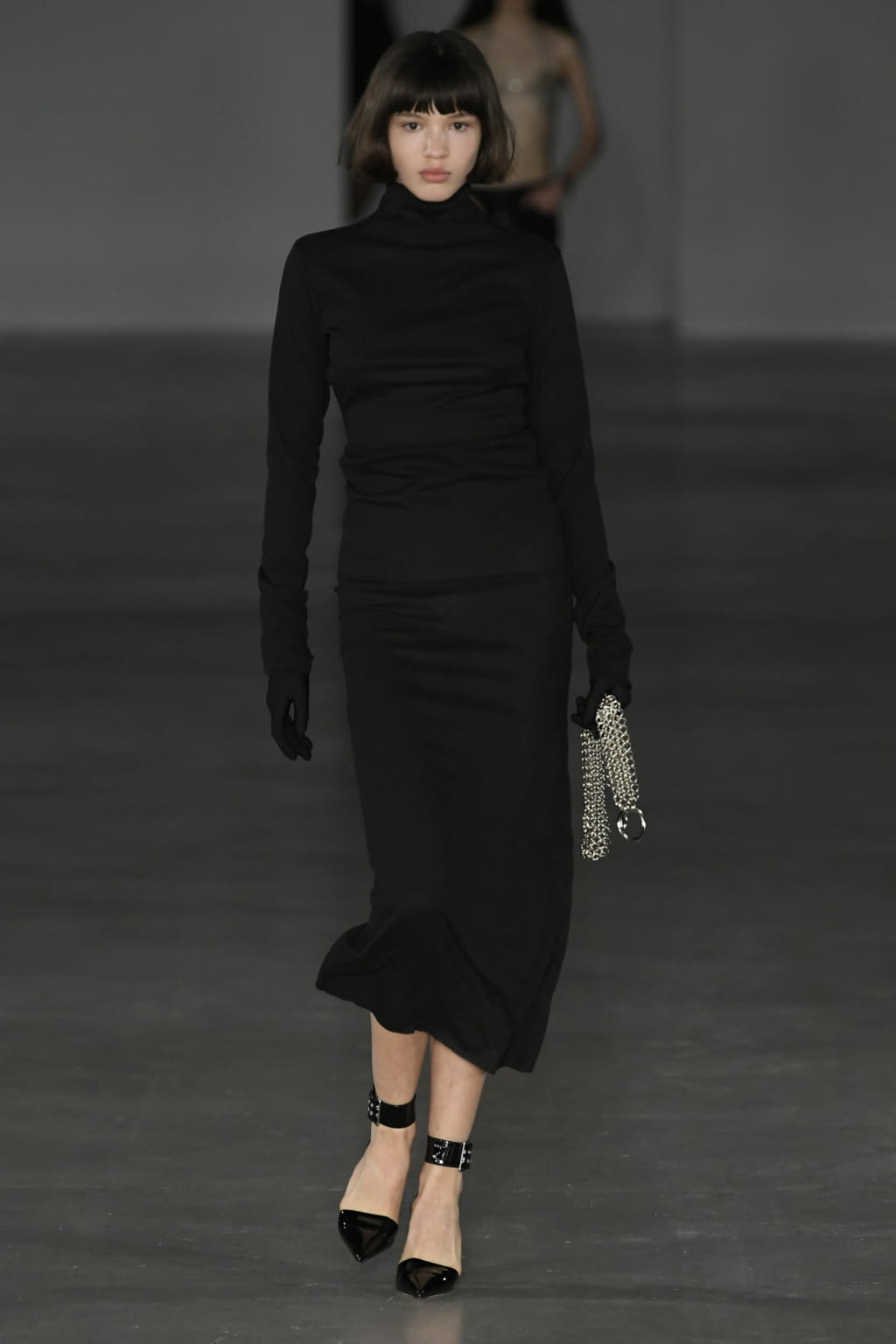 Fashion Week Paris Fall/Winter 2022 look 22 from the Ludovic de Saint Sernin collection womenswear