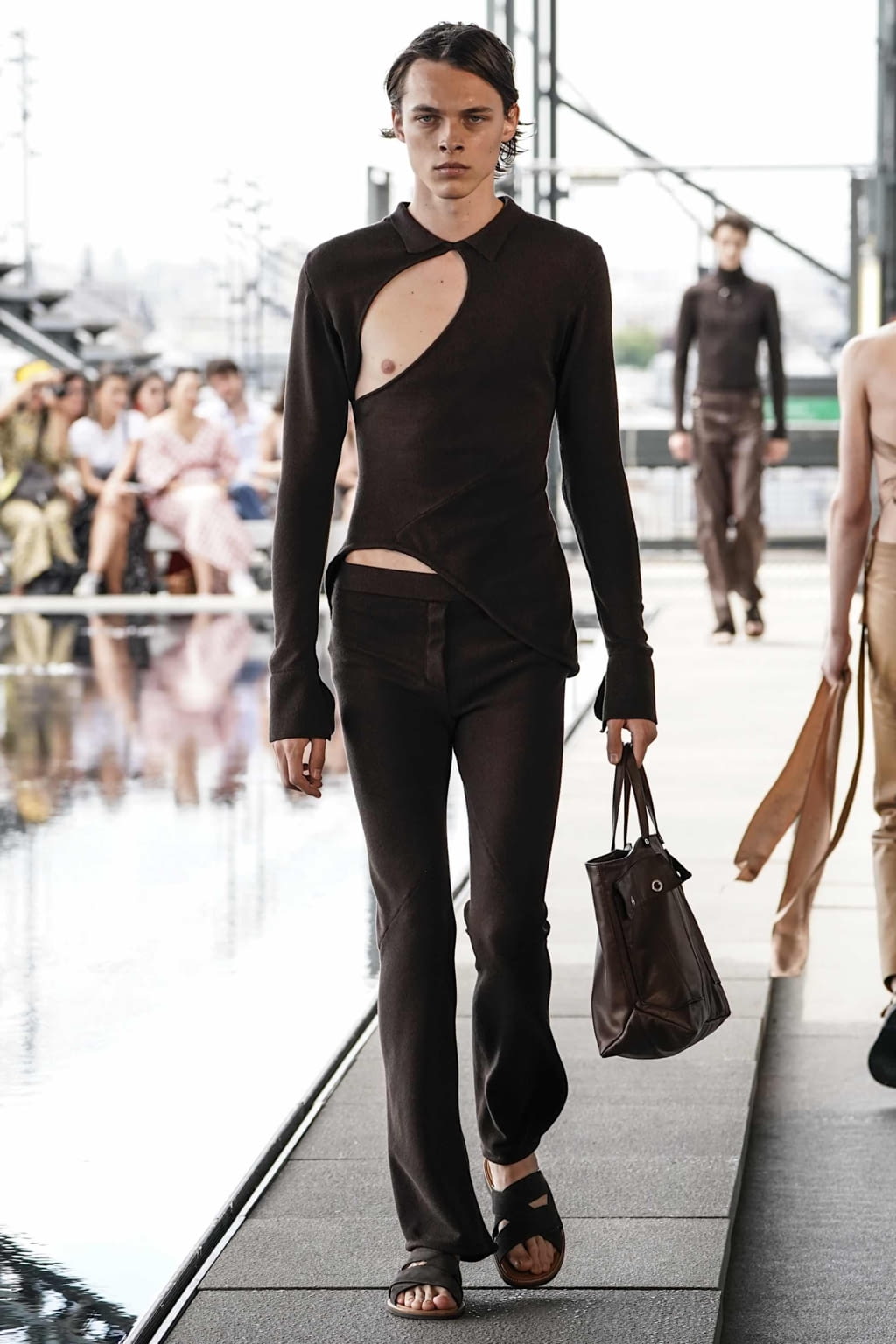 Fashion Week Paris Spring/Summer 2020 look 13 de la collection Ludovic de Saint Sernin menswear
