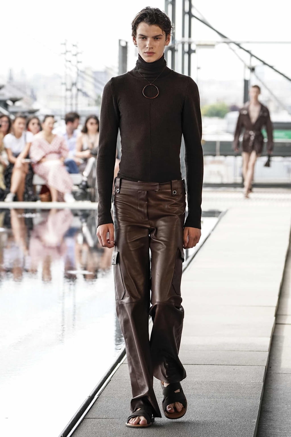 Fashion Week Paris Spring/Summer 2020 look 14 from the Ludovic de Saint Sernin collection 男装