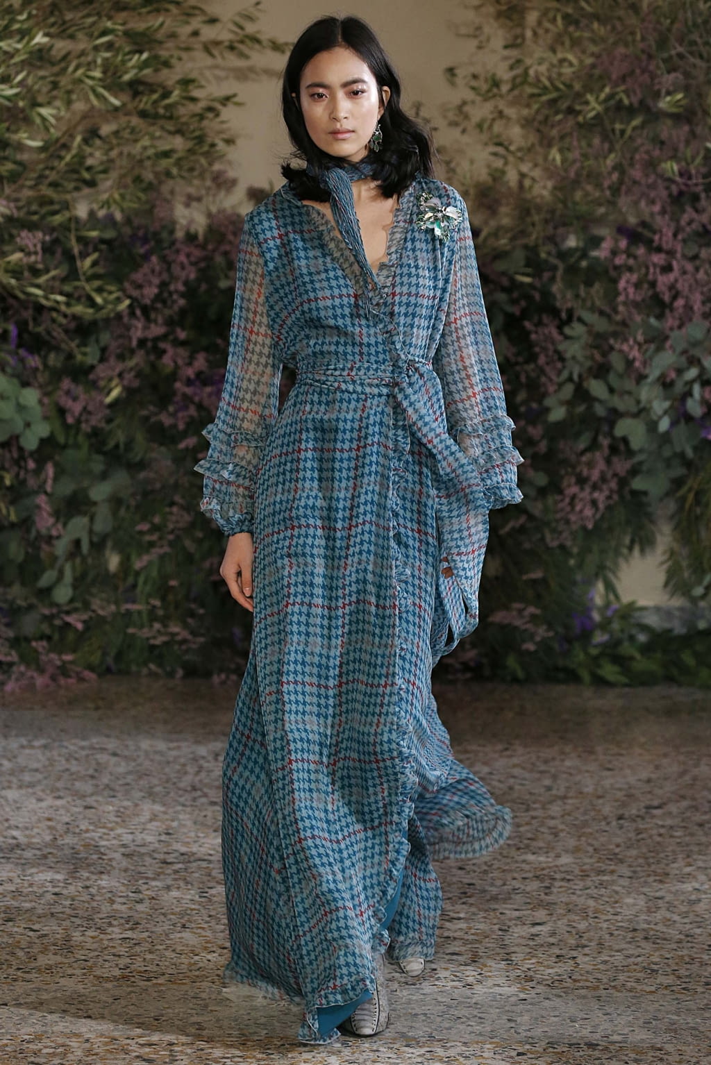Fashion Week Milan Fall/Winter 2018 look 35 from the Luisa Beccaria collection womenswear