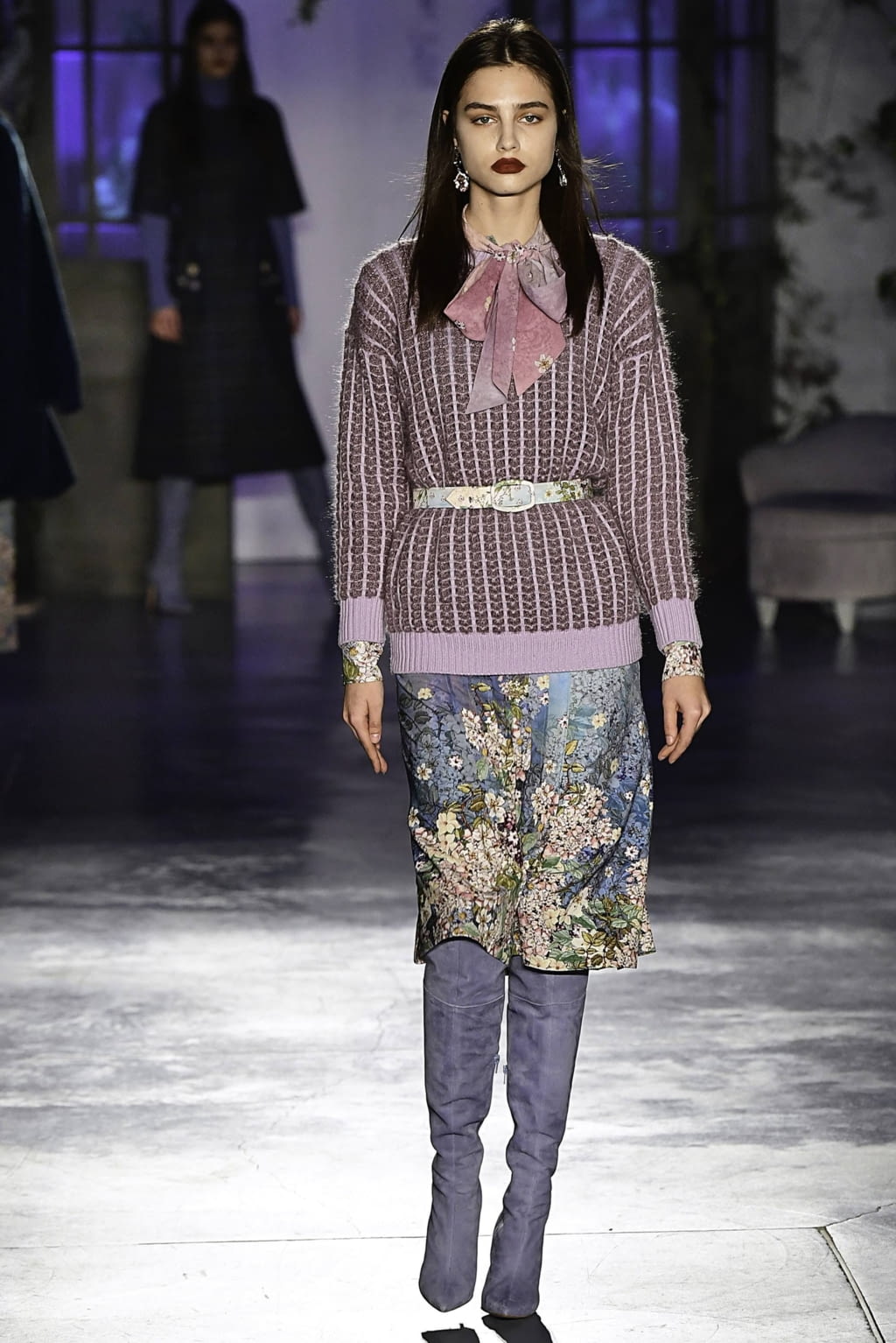 Fashion Week Milan Fall/Winter 2019 look 2 from the Luisa Beccaria collection 女装