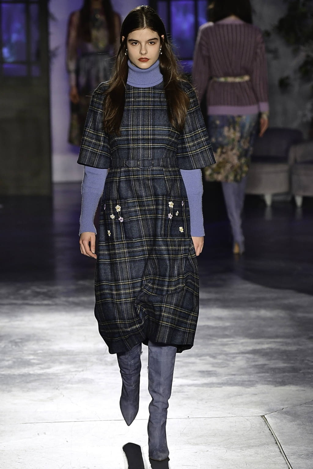 Fashion Week Milan Fall/Winter 2019 look 3 from the Luisa Beccaria collection womenswear