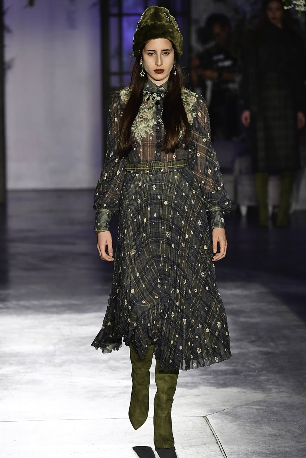 Fashion Week Milan Fall/Winter 2019 look 10 de la collection Luisa Beccaria womenswear