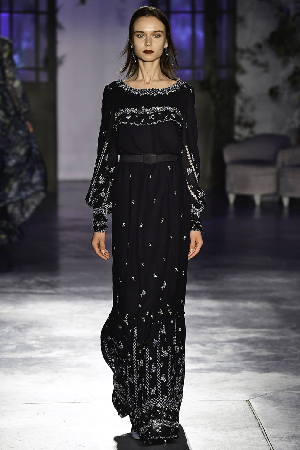 Fashion Week Milan Fall/Winter 2019 look 14 from the Luisa Beccaria collection womenswear