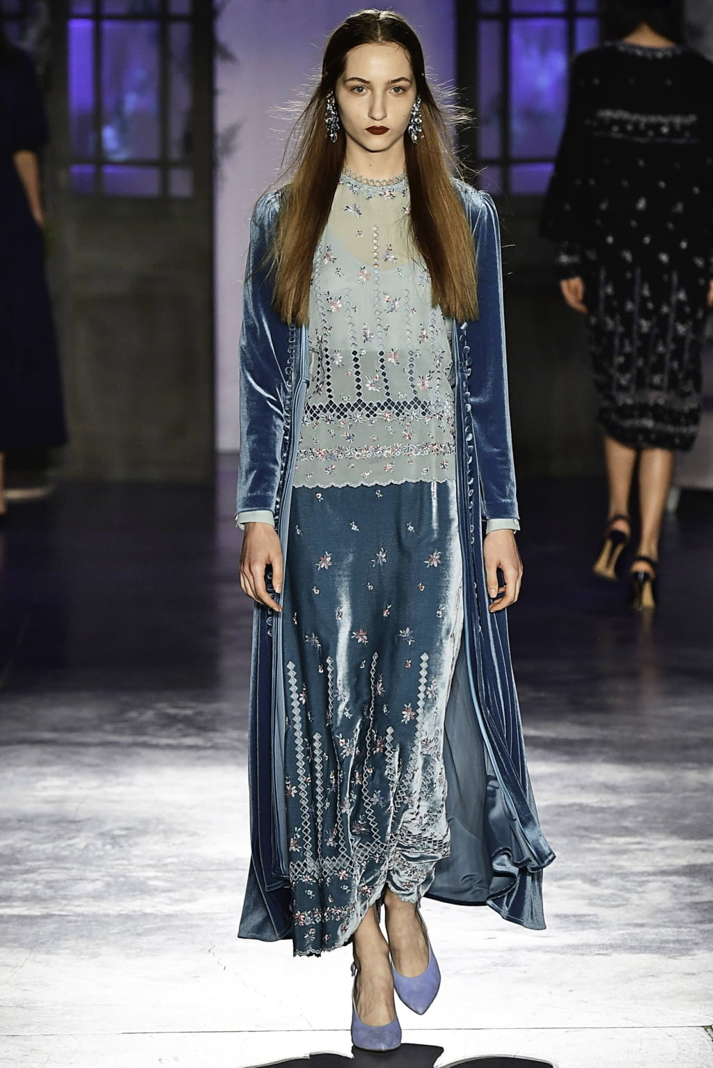 Fashion Week Milan Fall/Winter 2019 look 17 de la collection Luisa Beccaria womenswear