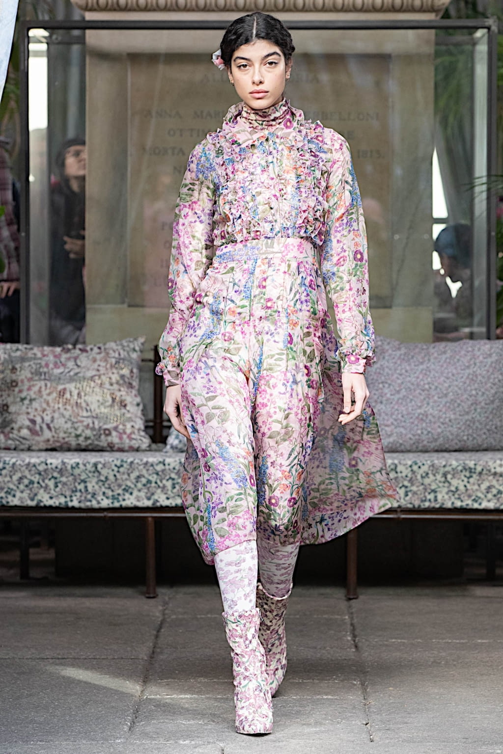 Fashion Week Milan Fall/Winter 2020 look 2 from the Luisa Beccaria collection womenswear