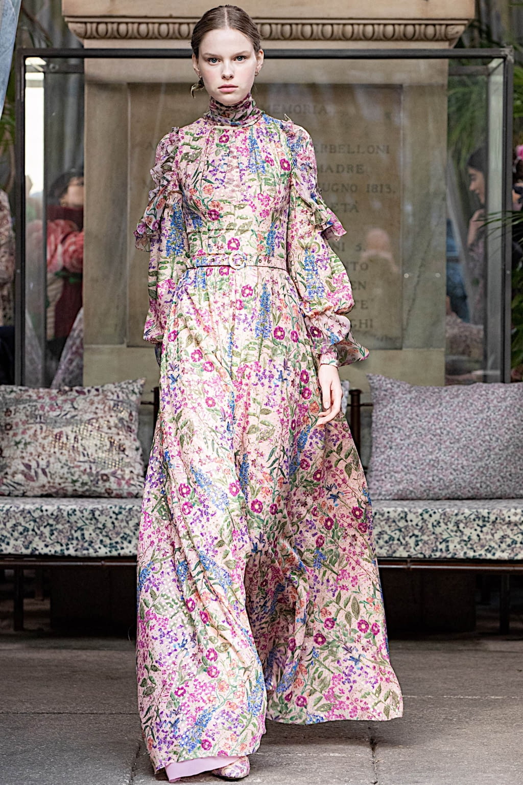 Fashion Week Milan Fall/Winter 2020 look 3 from the Luisa Beccaria collection womenswear