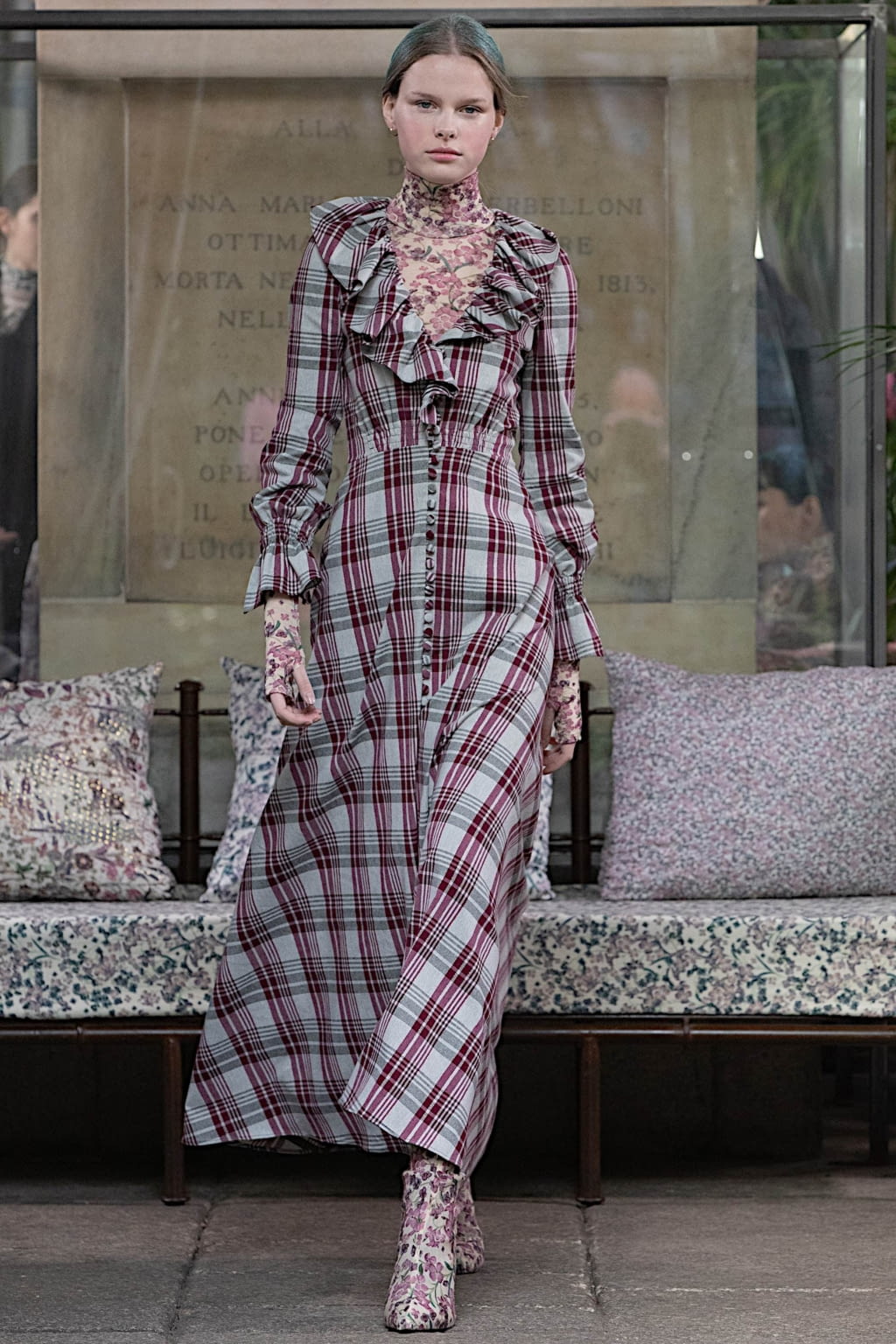 Fashion Week Milan Fall/Winter 2020 look 8 de la collection Luisa Beccaria womenswear