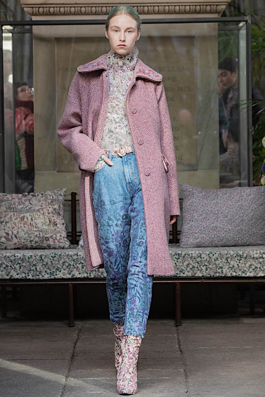 Fashion Week Milan Fall/Winter 2020 look 9 from the Luisa Beccaria collection womenswear