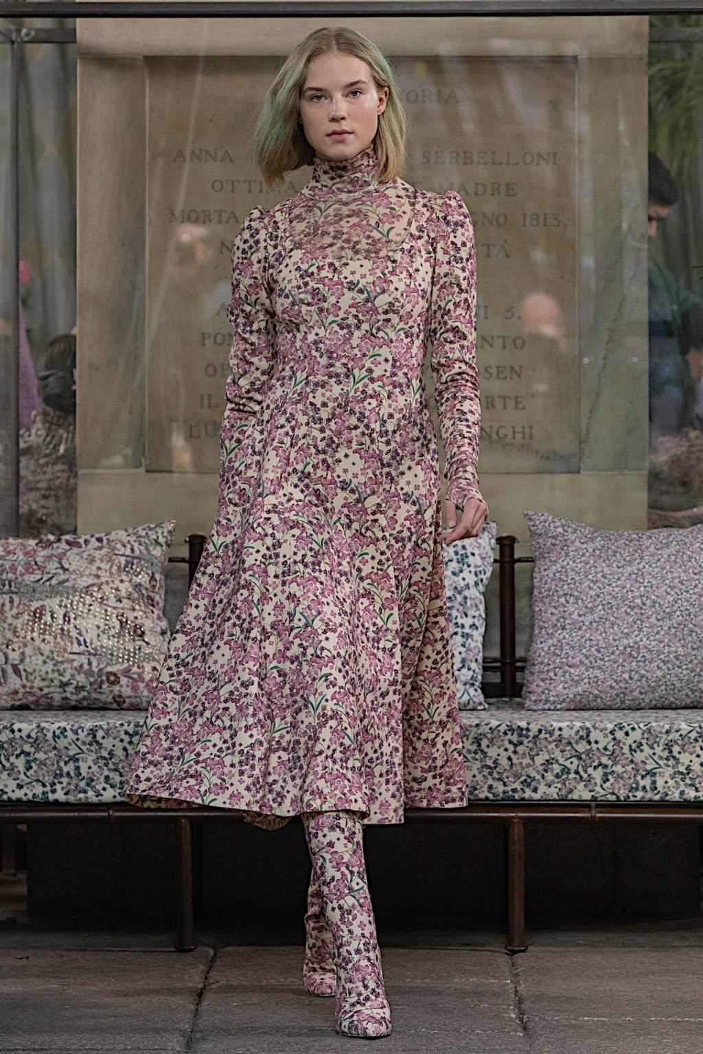 Fashion Week Milan Fall/Winter 2020 look 12 from the Luisa Beccaria collection womenswear