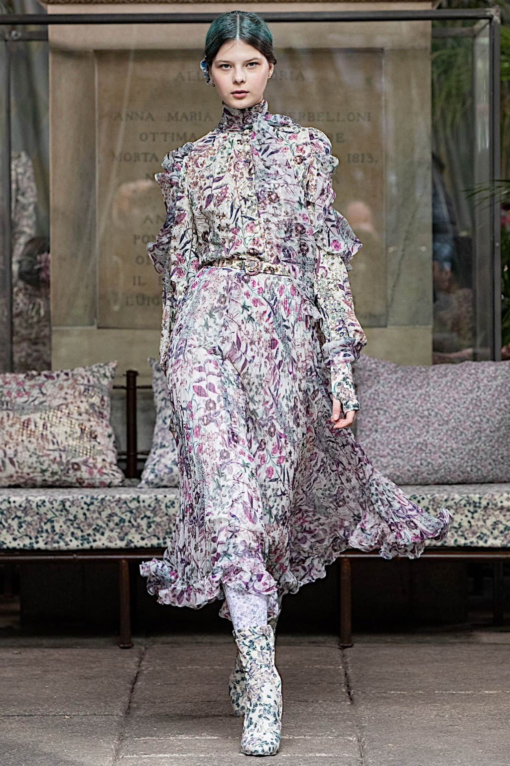 Fashion Week Milan Fall/Winter 2020 look 13 from the Luisa Beccaria collection womenswear