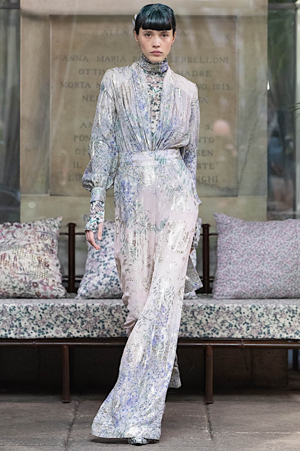 Fashion Week Milan Fall/Winter 2020 look 21 from the Luisa Beccaria collection womenswear