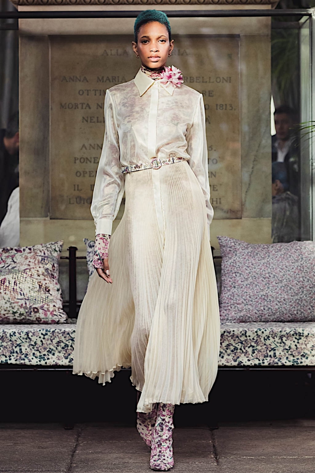 Fashion Week Milan Fall/Winter 2020 look 22 from the Luisa Beccaria collection womenswear