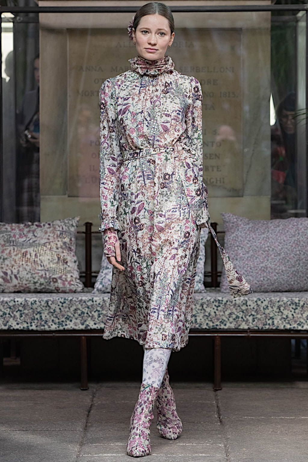 Fashion Week Milan Fall/Winter 2020 look 23 from the Luisa Beccaria collection womenswear
