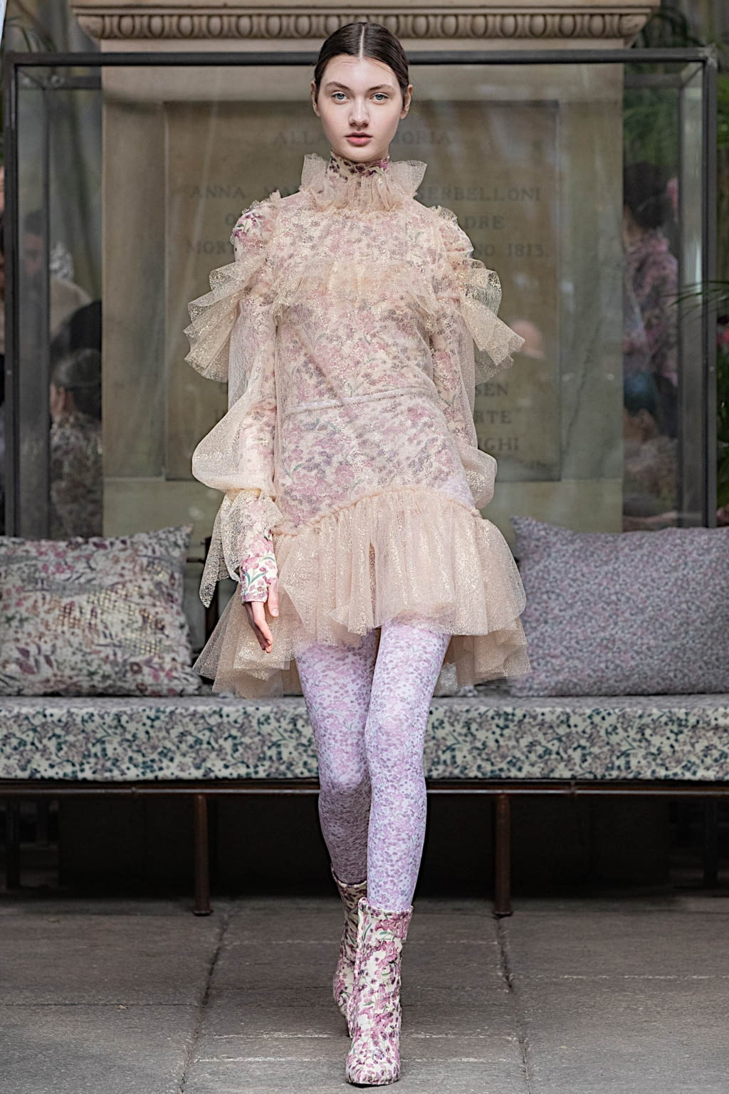 Fashion Week Milan Fall/Winter 2020 look 29 from the Luisa Beccaria collection womenswear