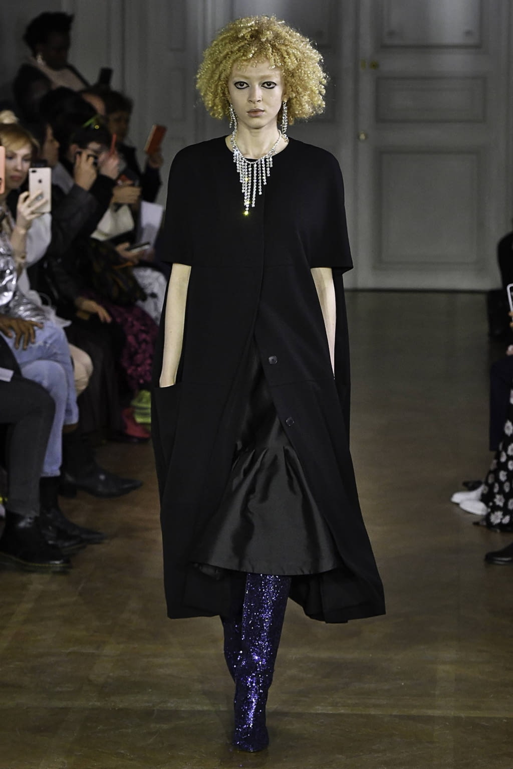 Fashion Week Paris Fall/Winter 2019 look 1 from the Lutz Huelle collection womenswear