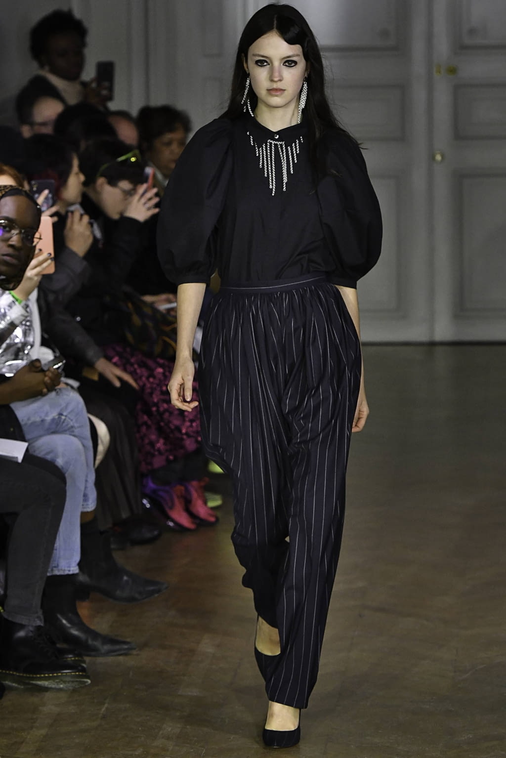 Fashion Week Paris Fall/Winter 2019 look 12 from the Lutz Huelle collection womenswear