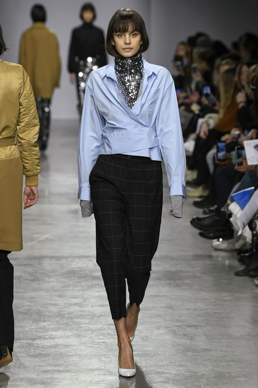 Fashion Week Paris Fall/Winter 2020 look 10 from the Lutz Huelle collection womenswear