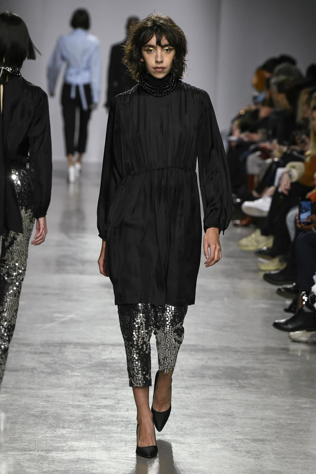 Fashion Week Paris Fall/Winter 2020 look 12 from the Lutz Huelle collection womenswear