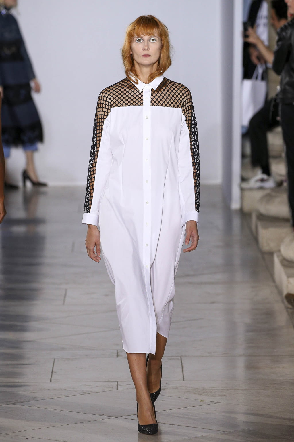 Fashion Week Paris Spring/Summer 2018 look 19 from the Lutz Huelle collection womenswear