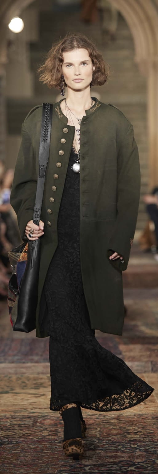 Fashion Week New York Fall/Winter 2018 look 14 from the Ralph Lauren collection 女装