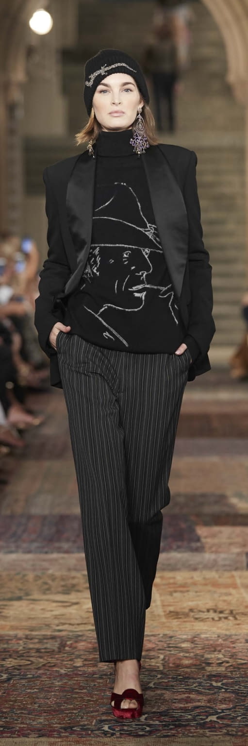 Fashion Week New York Fall/Winter 2018 look 31 from the Ralph Lauren collection 女装