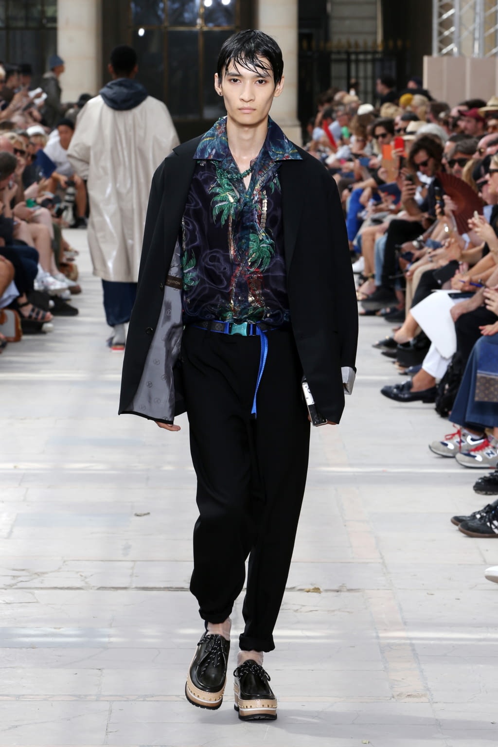 A look from the Louis Vuitton Men's Spring-Summer 2018 Fashion