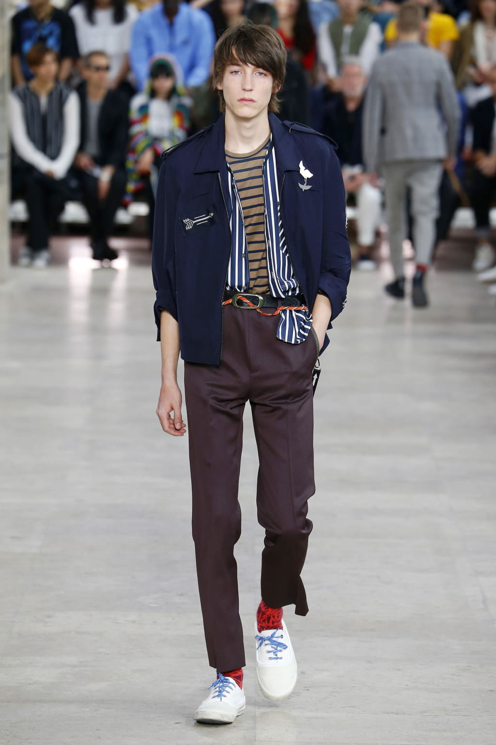 Fashion Week Paris Spring/Summer 2017 look 10 from the Lanvin collection menswear