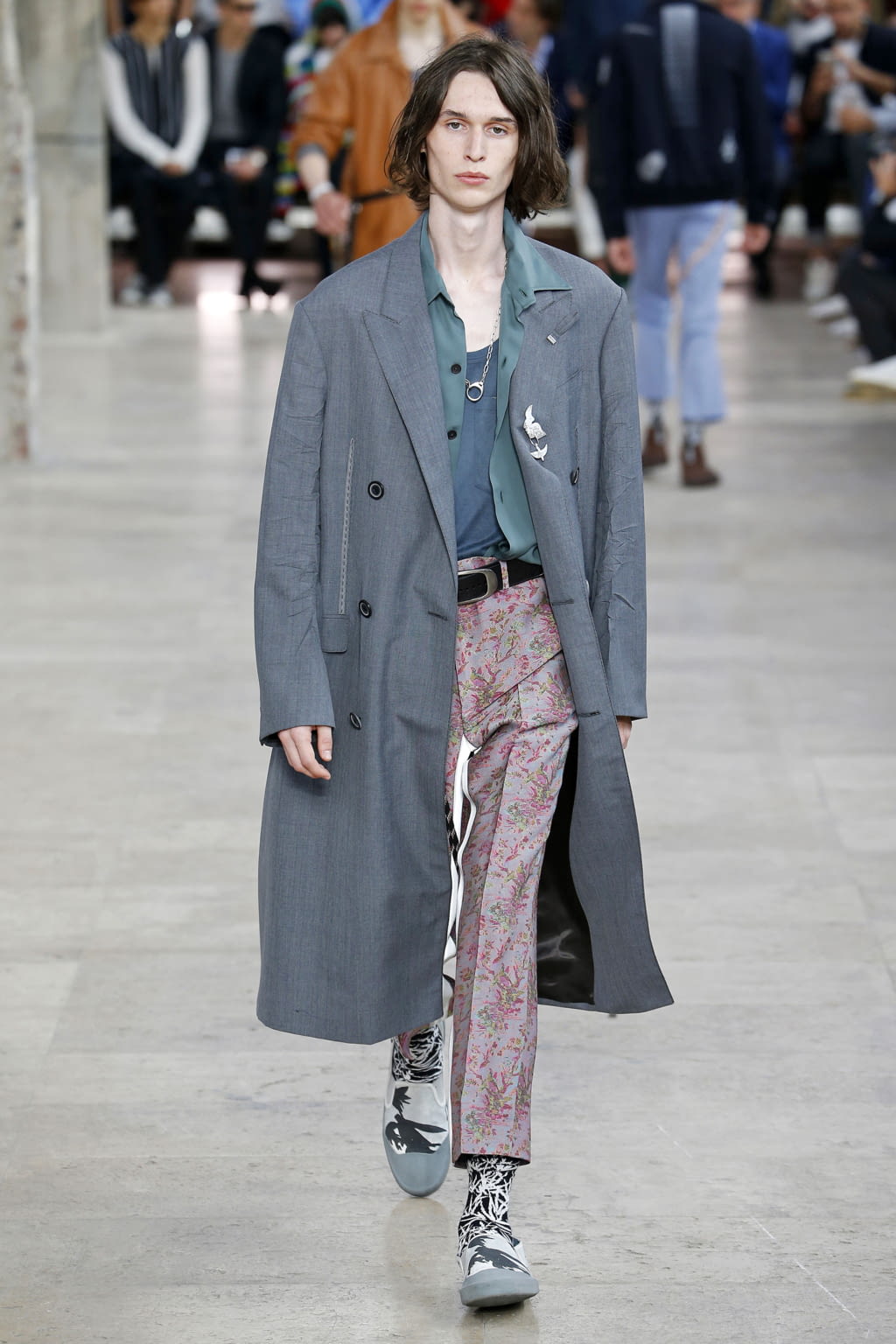 Fashion Week Paris Spring/Summer 2017 look 37 from the Lanvin collection menswear