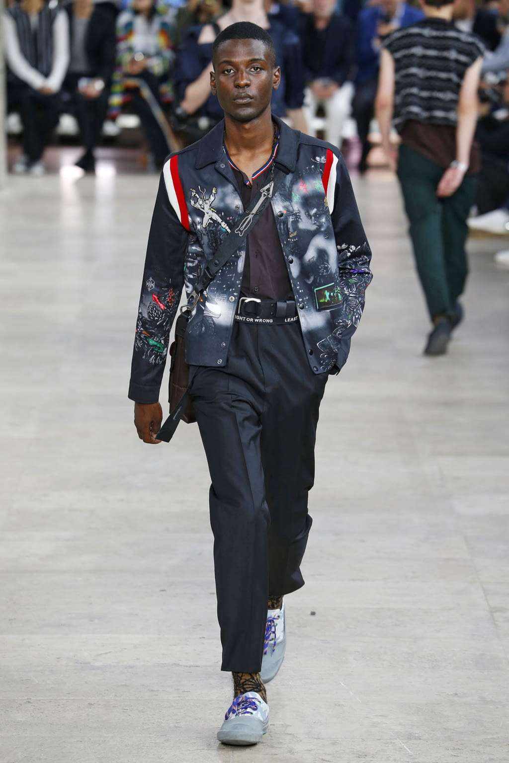 Fashion Week Paris Spring/Summer 2017 look 47 from the Lanvin collection menswear