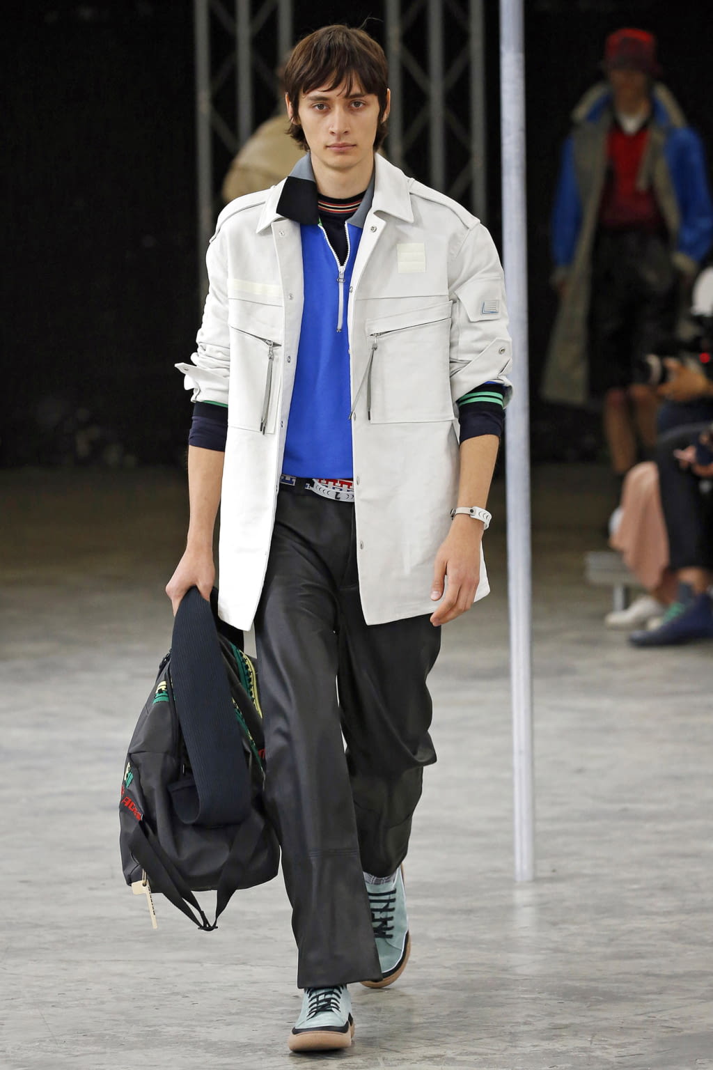 Fashion Week Paris Spring/Summer 2018 look 38 from the Lanvin collection 男装