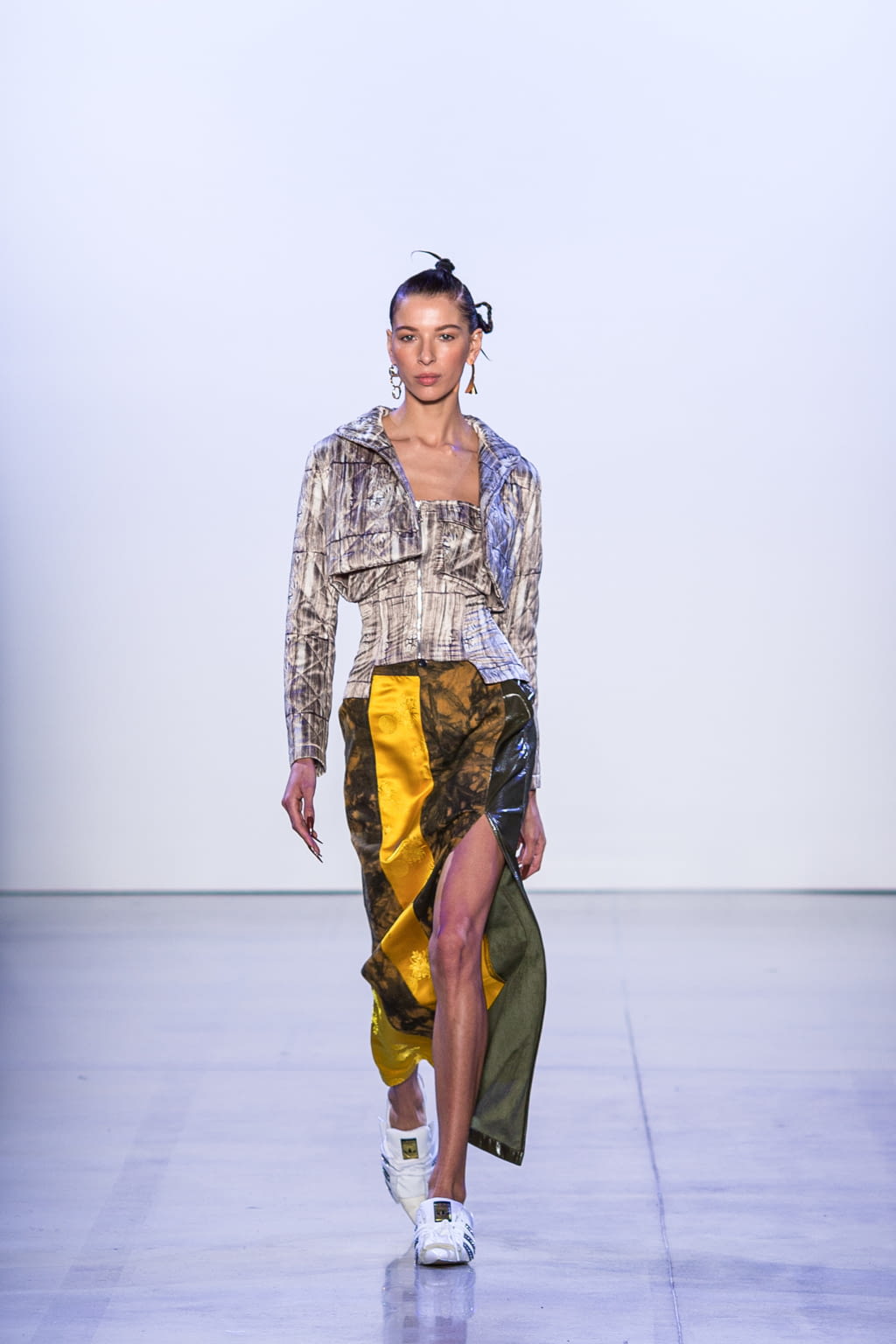 Fashion Week New York Fall/Winter 2020 look 1 from the Kim Shui collection womenswear