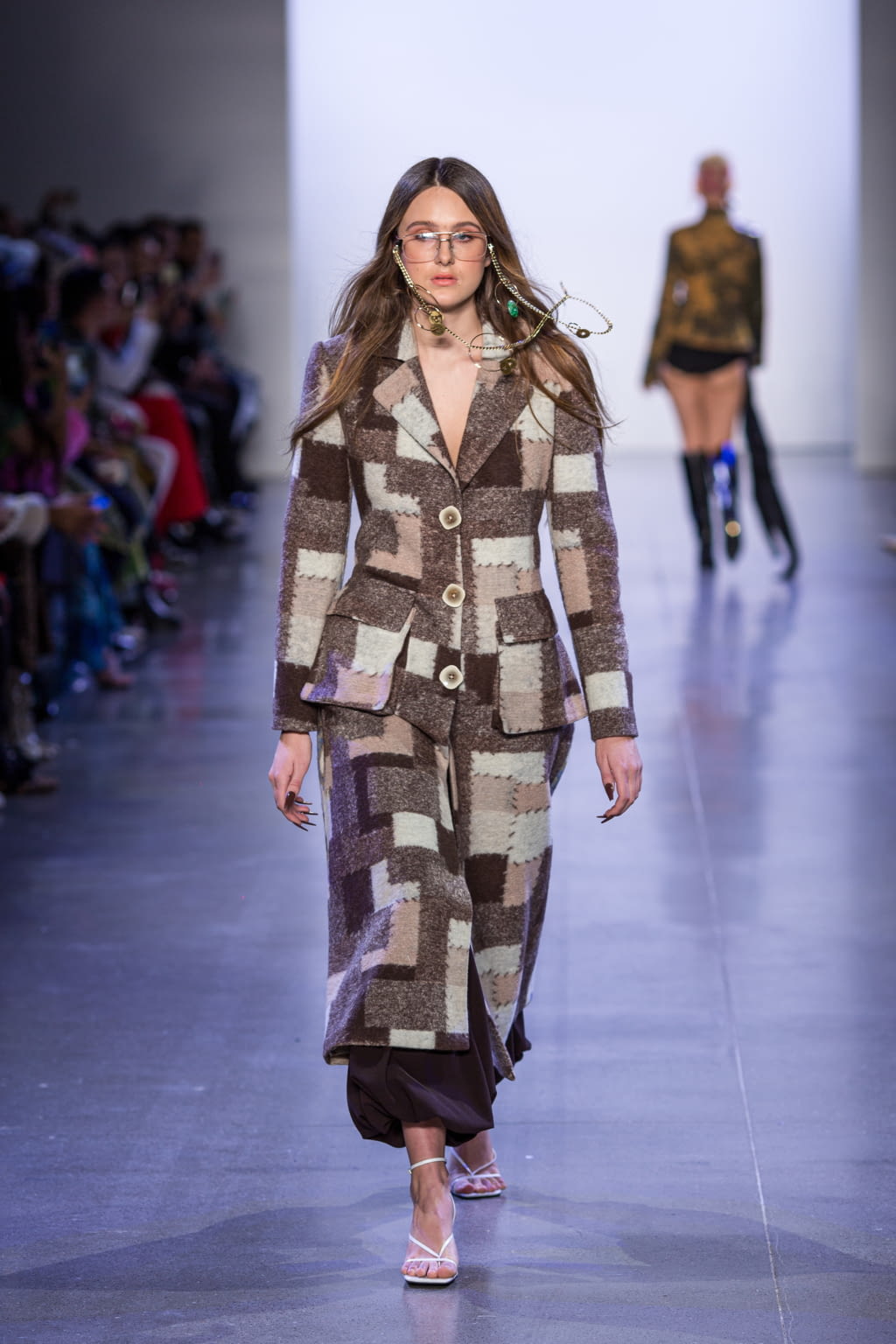Fashion Week New York Fall/Winter 2020 look 3 from the Kim Shui collection 女装