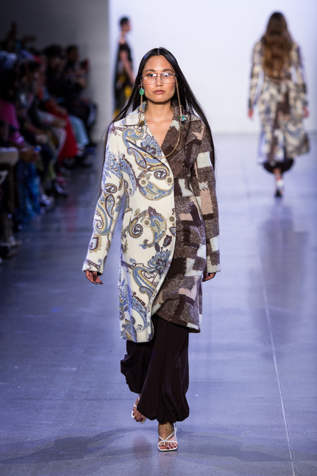 Fashion Week New York Fall/Winter 2020 look 4 from the Kim Shui collection 女装