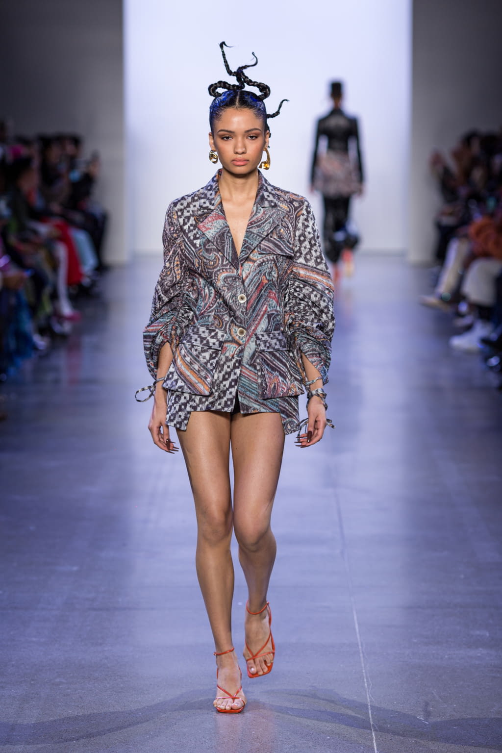 Fashion Week New York Fall/Winter 2020 look 8 de la collection Kim Shui womenswear