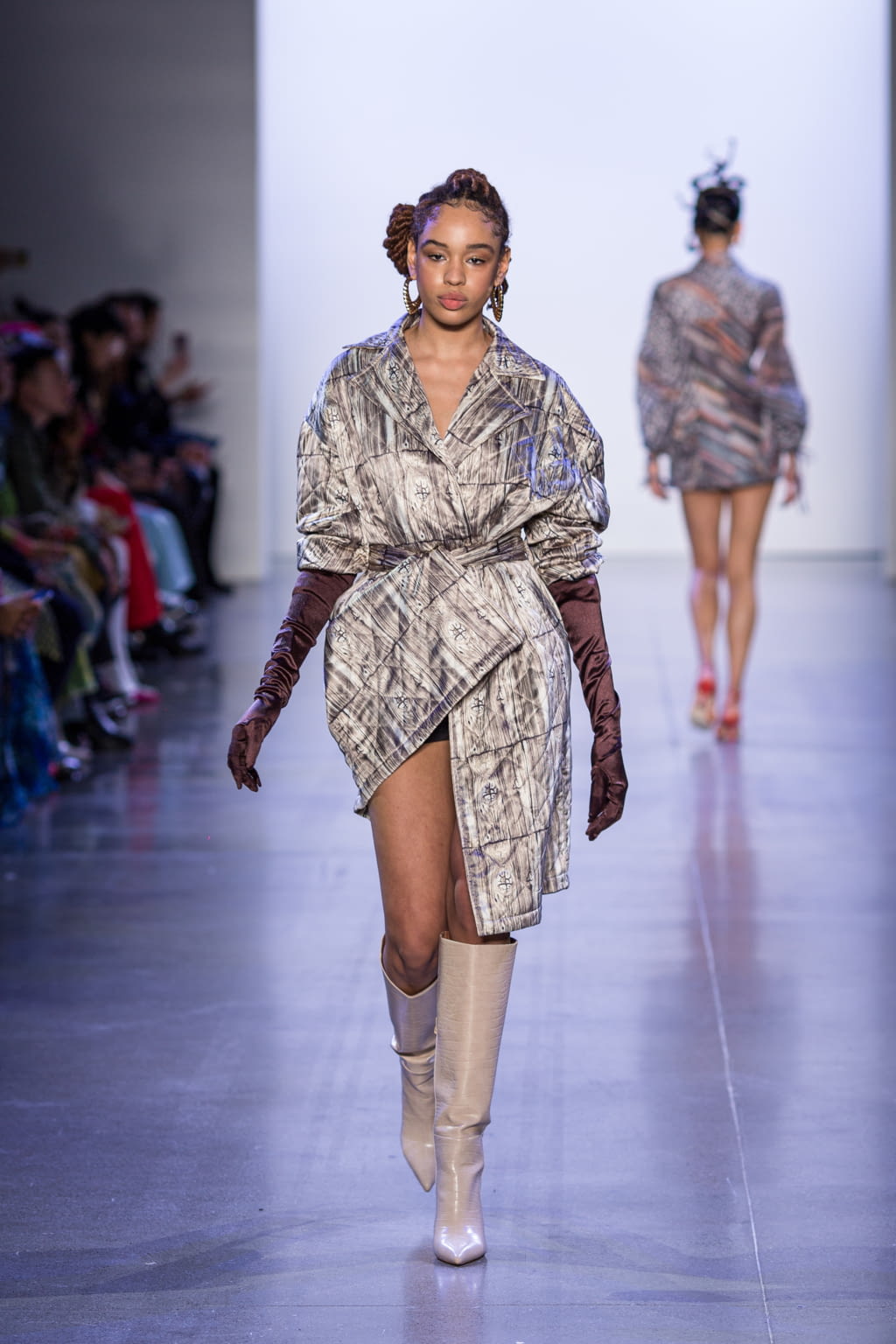 Fashion Week New York Fall/Winter 2020 look 9 from the Kim Shui collection 女装