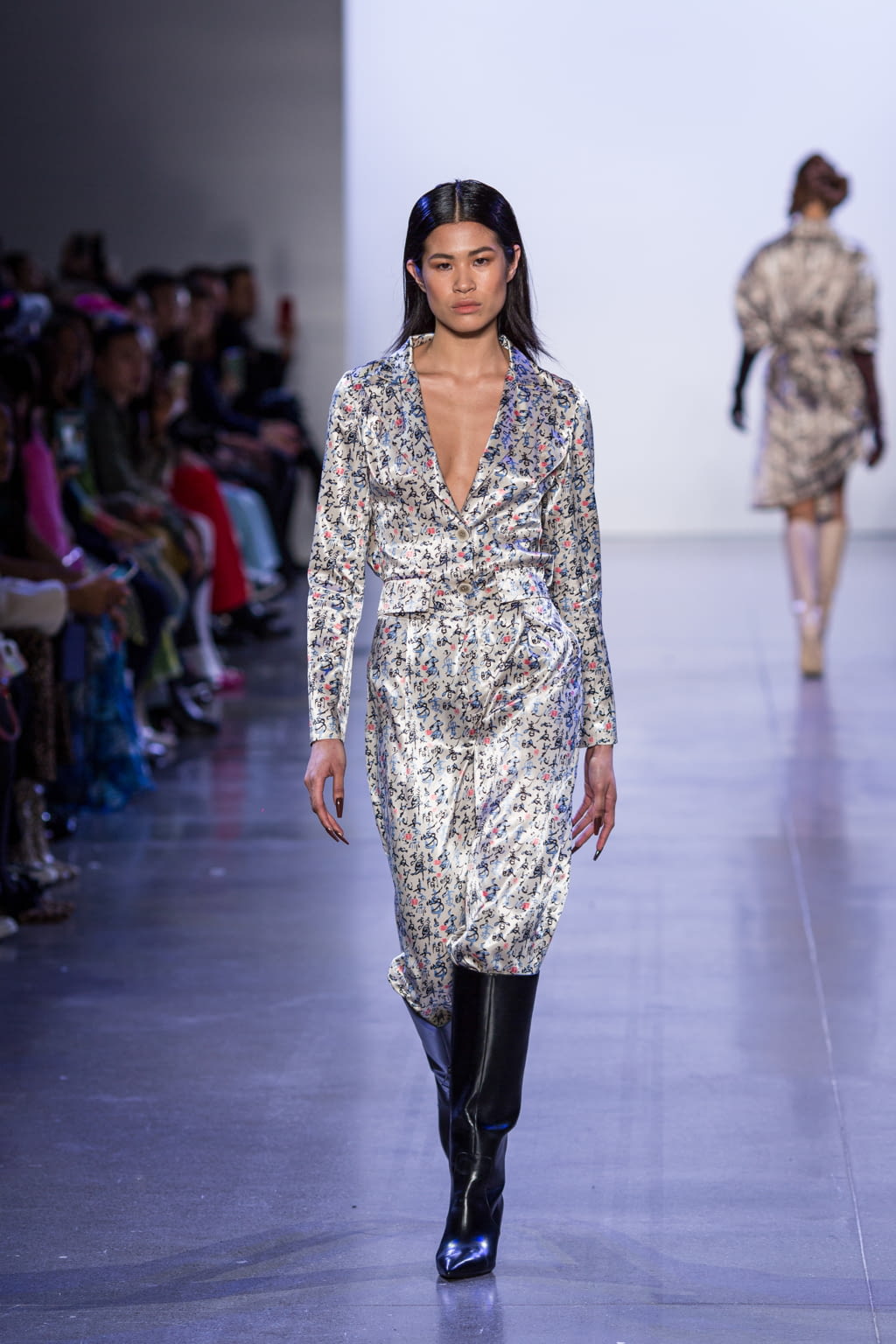 Fashion Week New York Fall/Winter 2020 look 10 from the Kim Shui collection womenswear