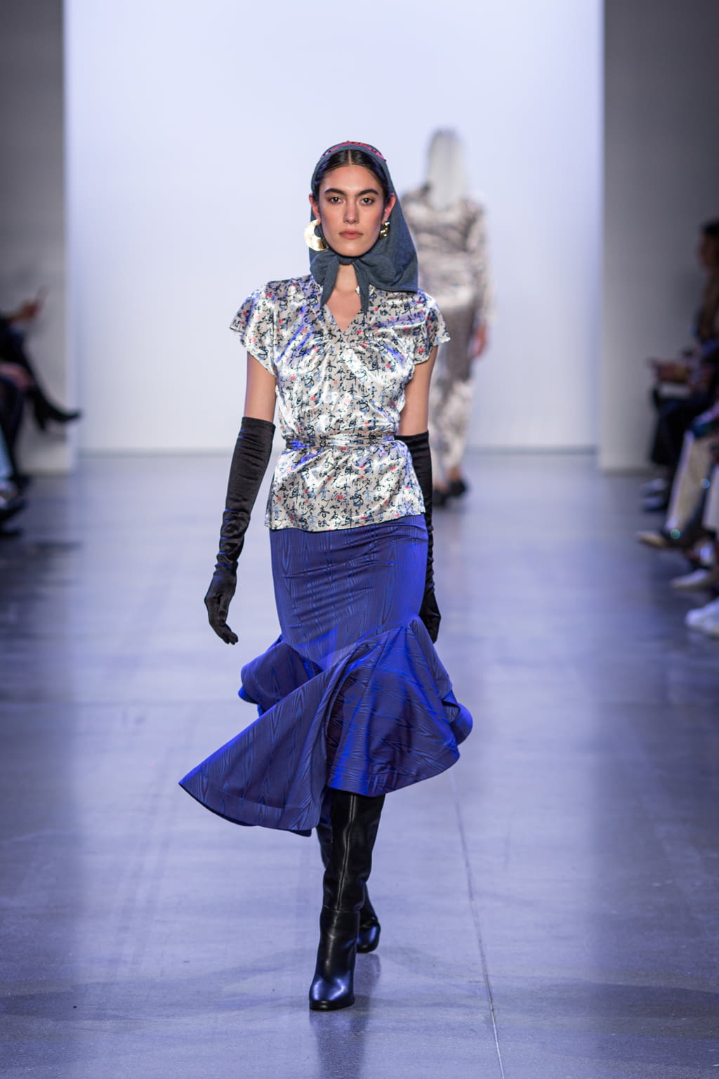 Fashion Week New York Fall/Winter 2020 look 12 de la collection Kim Shui womenswear