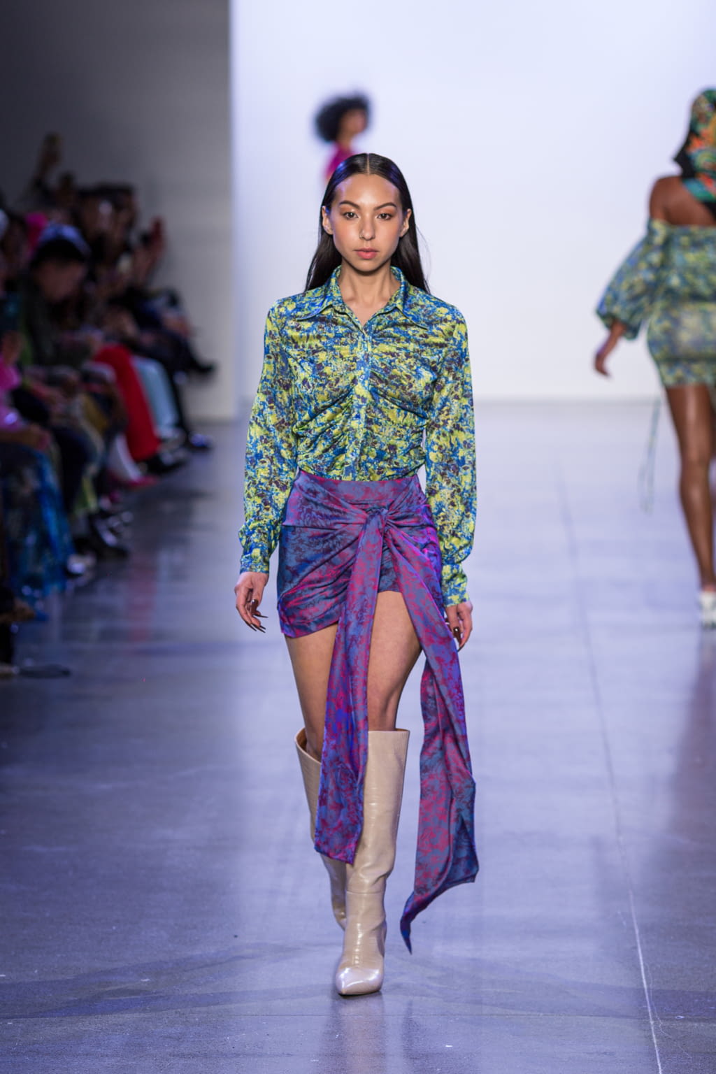 Fashion Week New York Fall/Winter 2020 look 32 from the Kim Shui collection 女装