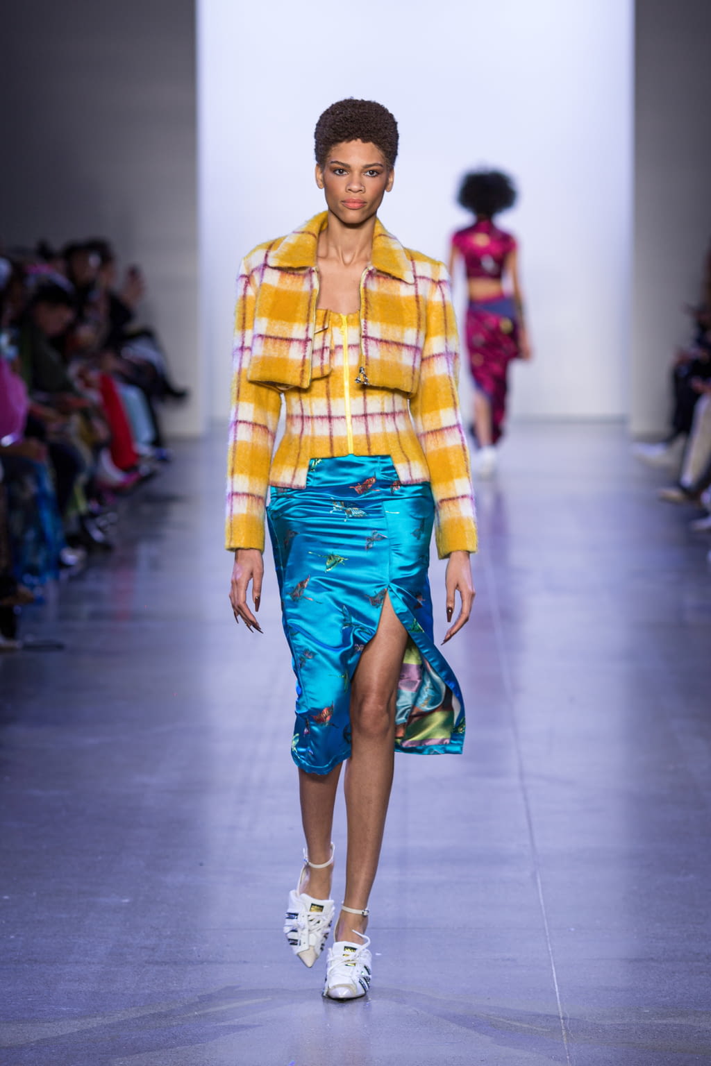 Fashion Week New York Fall/Winter 2020 look 34 from the Kim Shui collection 女装