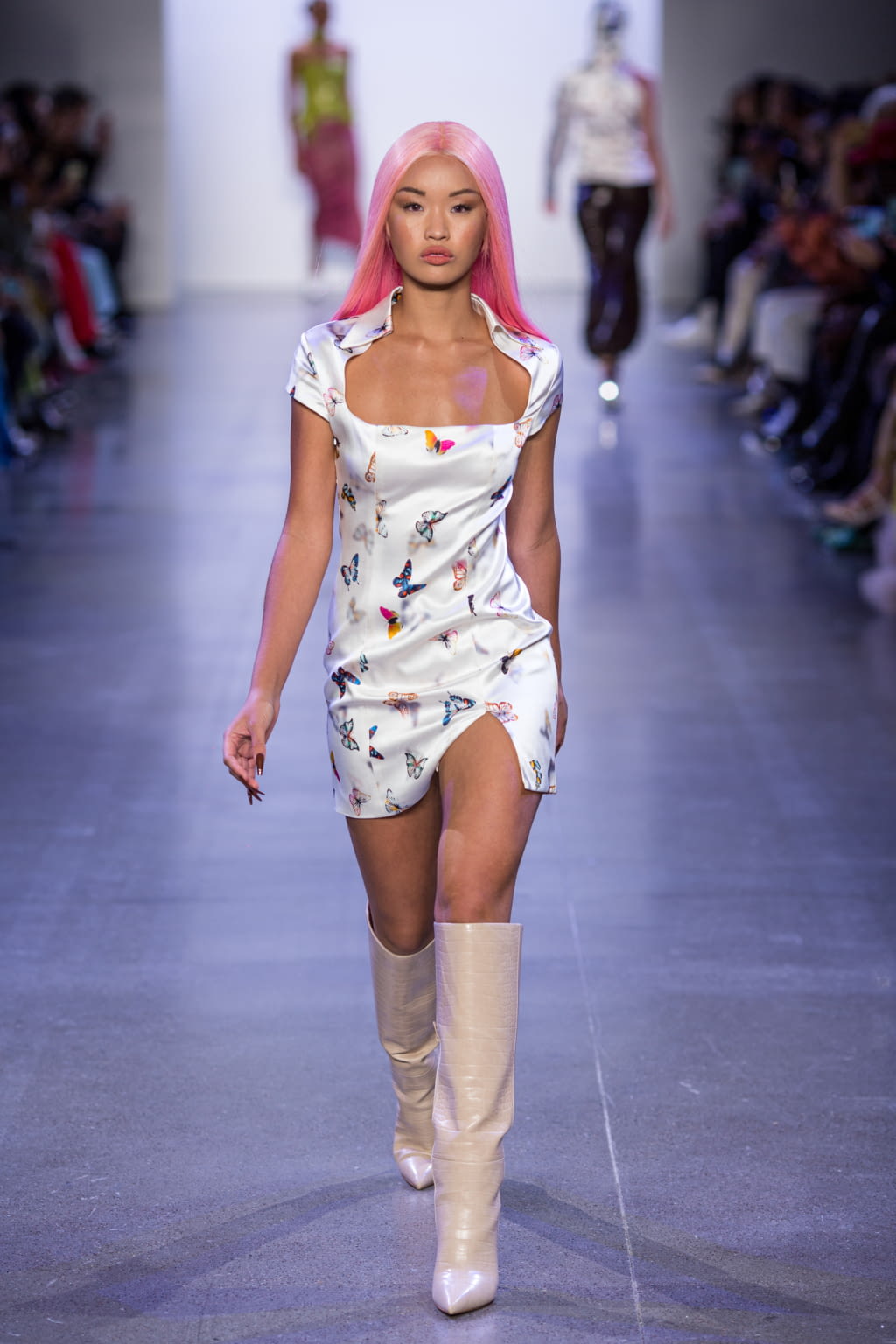 Fashion Week New York Fall/Winter 2020 look 39 from the Kim Shui collection womenswear