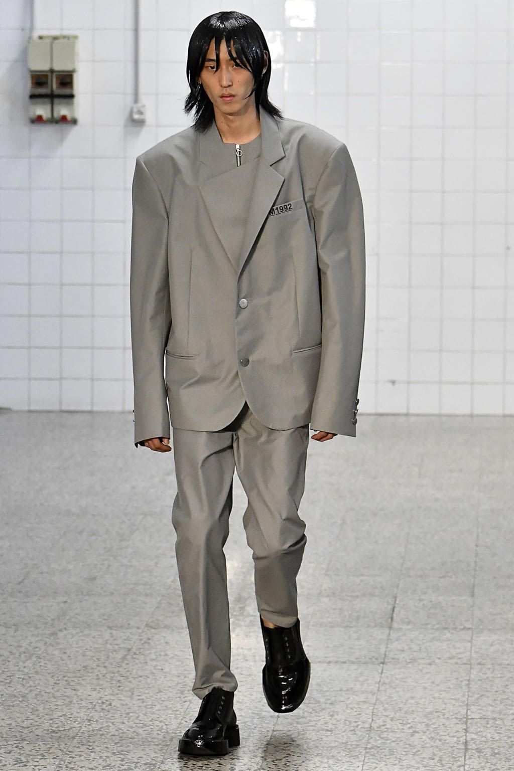 Fashion Week Milan Spring/Summer 2019 look 4 from the M1992 collection menswear