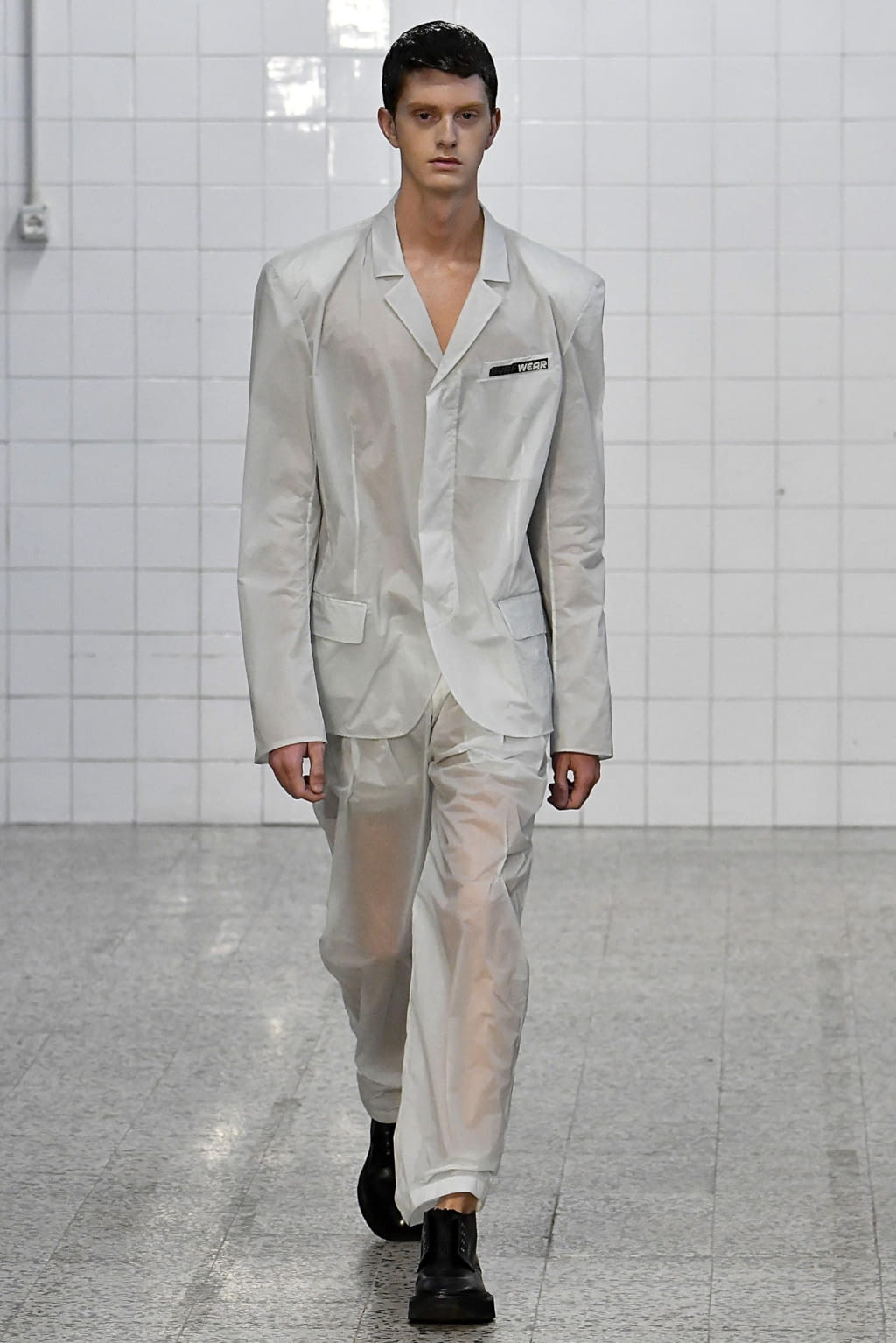 Fashion Week Milan Spring/Summer 2019 look 11 from the M1992 collection menswear