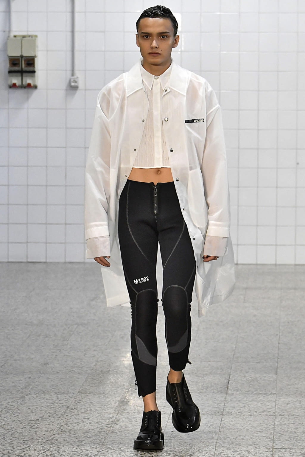 Fashion Week Milan Spring/Summer 2019 look 13 from the M1992 collection menswear