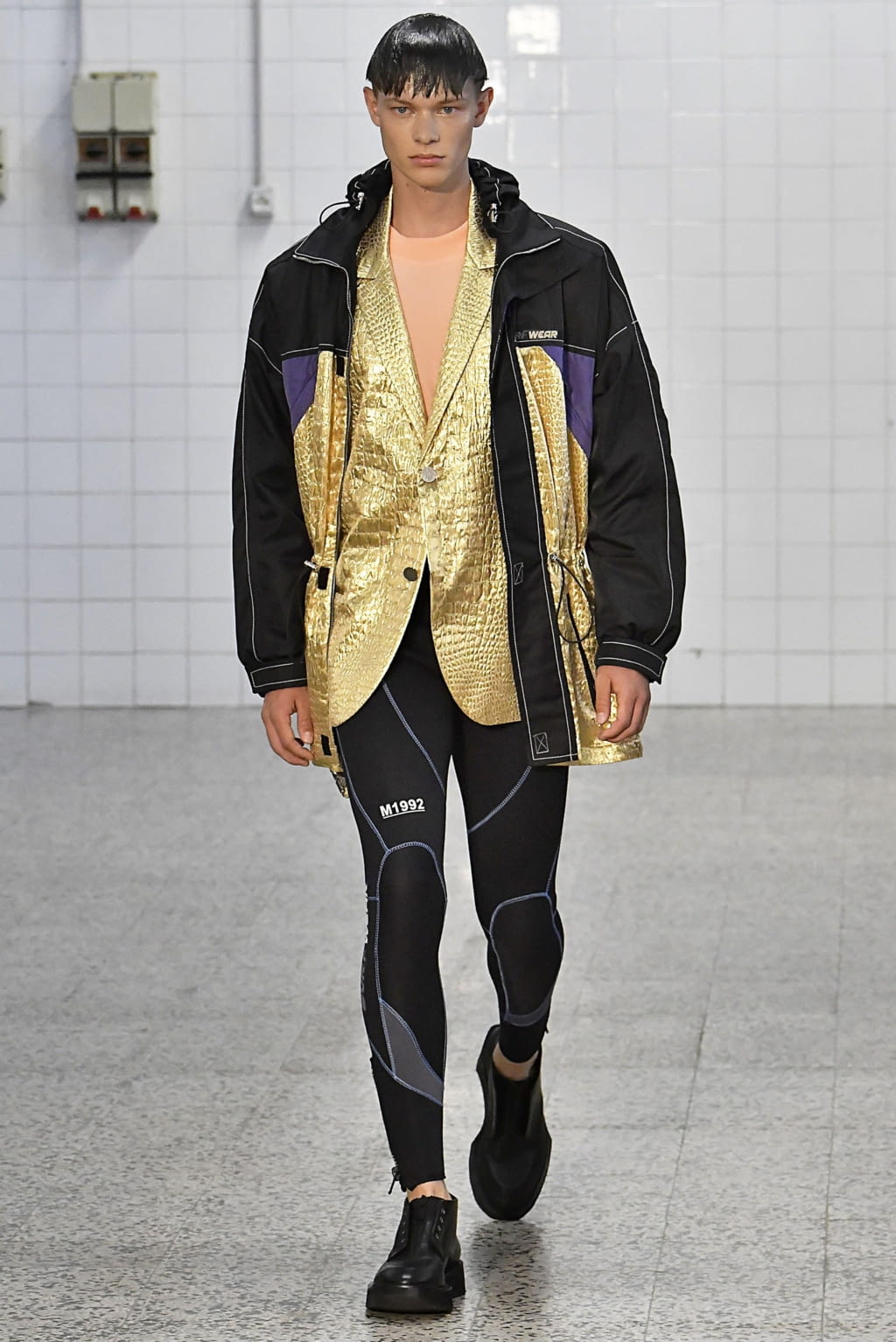 Fashion Week Milan Spring/Summer 2019 look 27 from the M1992 collection menswear